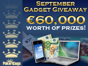 PokerKings September Gadget Giveaway
